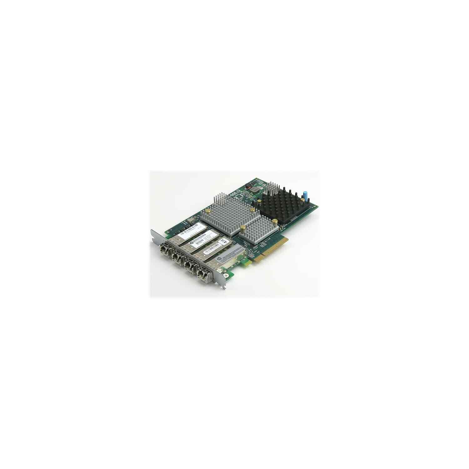 HP QR486A Fiber Channel Adapter 4x 8G 8Gbps AJ718A PCIe x8 for 3PAR StoreServ 70