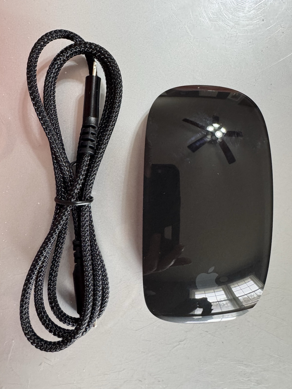 Apple Magic Mouse Multi-Touch Surface LIGHTNING PORT -  BLACK