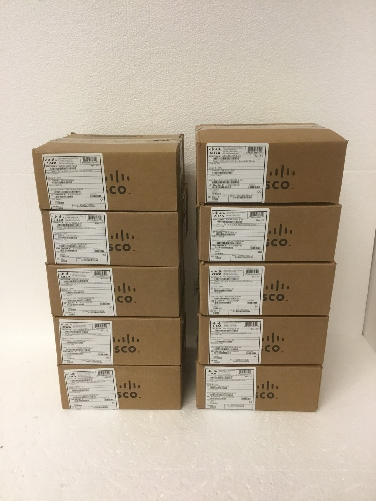 10x New Sealed Cisco Aironet AIR-AP2802E-B-K9 | 802.11ac Wave 2, QTY DISCOUNT