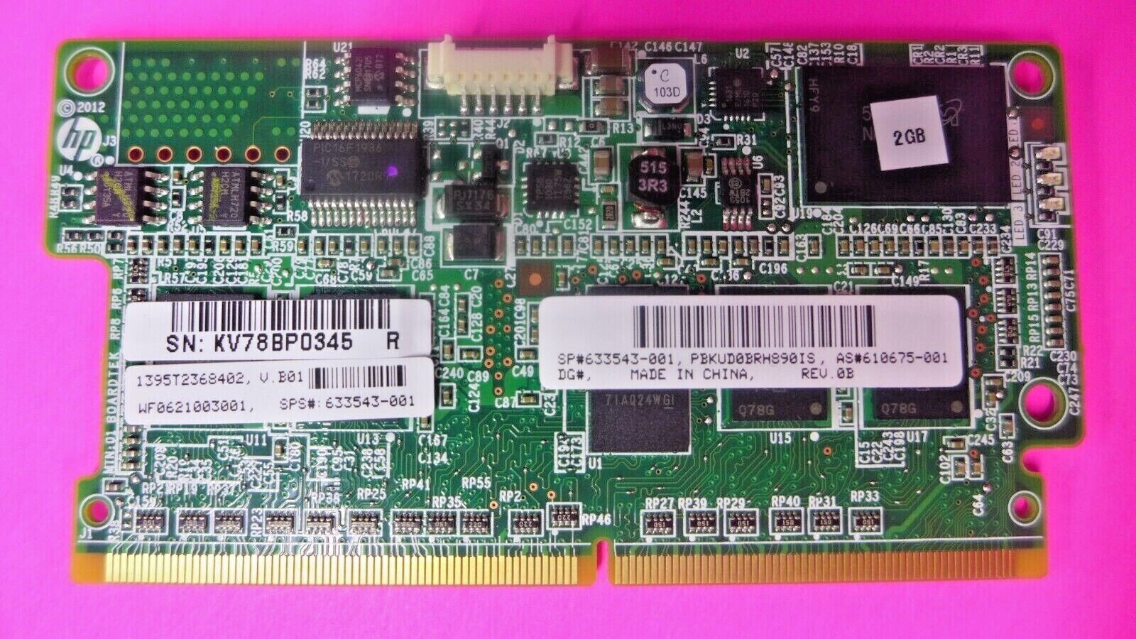 HP 2GB P-Series Smart Array Flash Backed Write Cache Gen 8 633543-001
