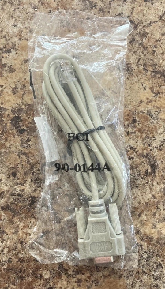 BRAND NEW APC 940-0144A RJ12 to DB9F Serial Cable for APC PDUs 