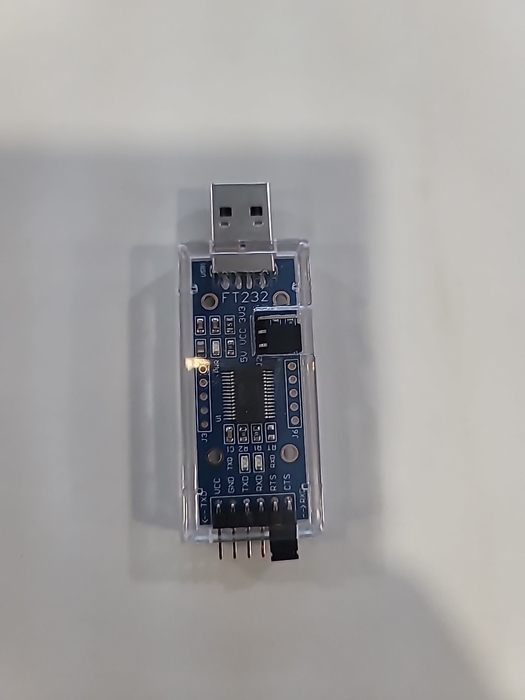 DSD TECH SH-U09C2 USB to TTL Adapter Built-in FTDI FT232RL IC Multicoloured 
