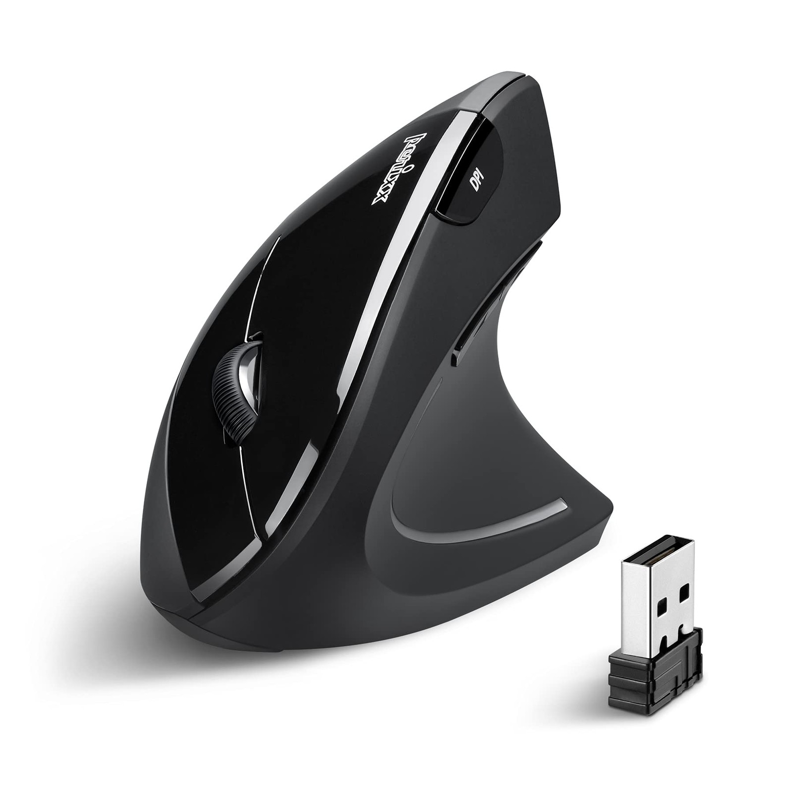 Perixx PERIMICE-713N Wireless Ergonomic Vertical Mouse Right Handed