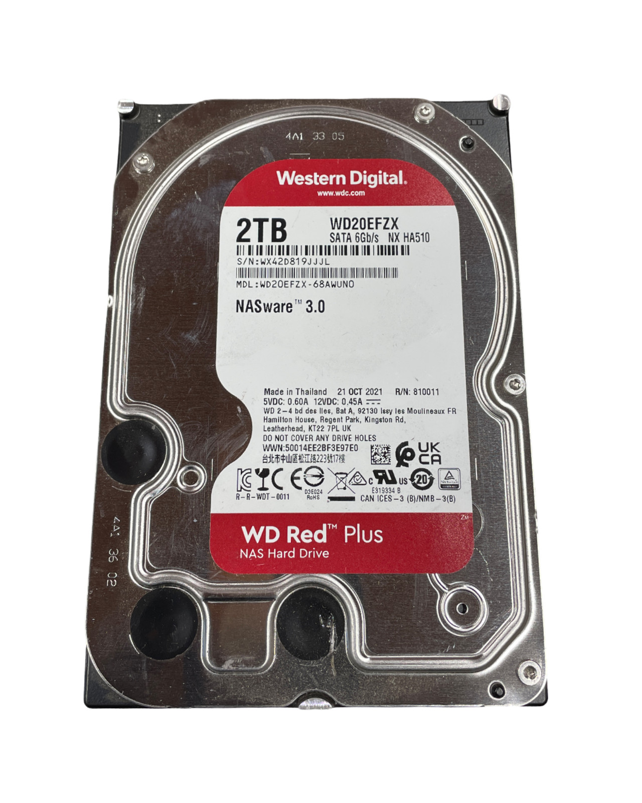Western Digital Red Plus WD20EFZX 2TB 3.5" Hard Drive #21