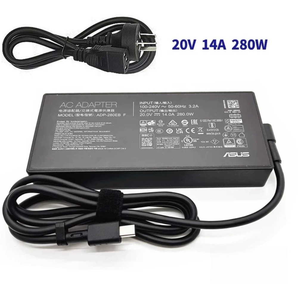 ASUS Laptop Charger 280W 240W 200W 180W USB Tip Power Supply AC Adapter