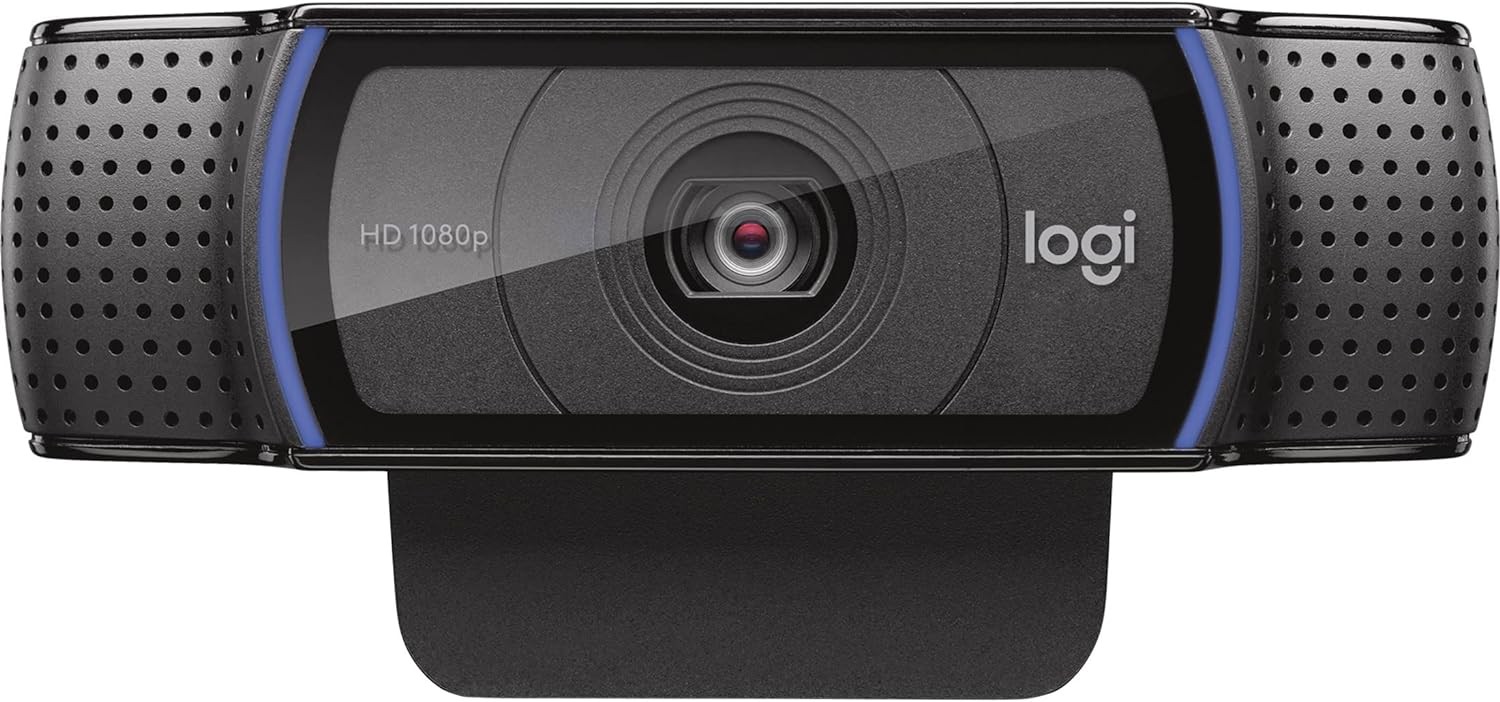 Enabled Webcam, for Zoom, Microsoft Teams - Logitech C920e HD 1080p Mic
