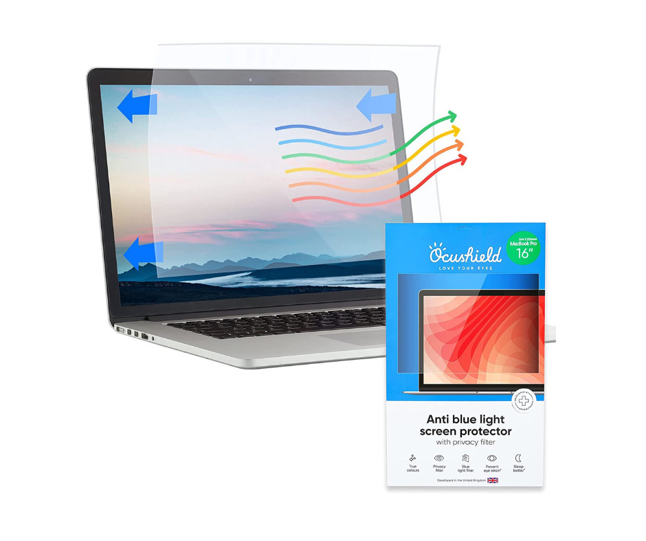Ocushield Magnetic Blue Light Privacy Filter for Apple MacBook Pro 16" Anti-Glar