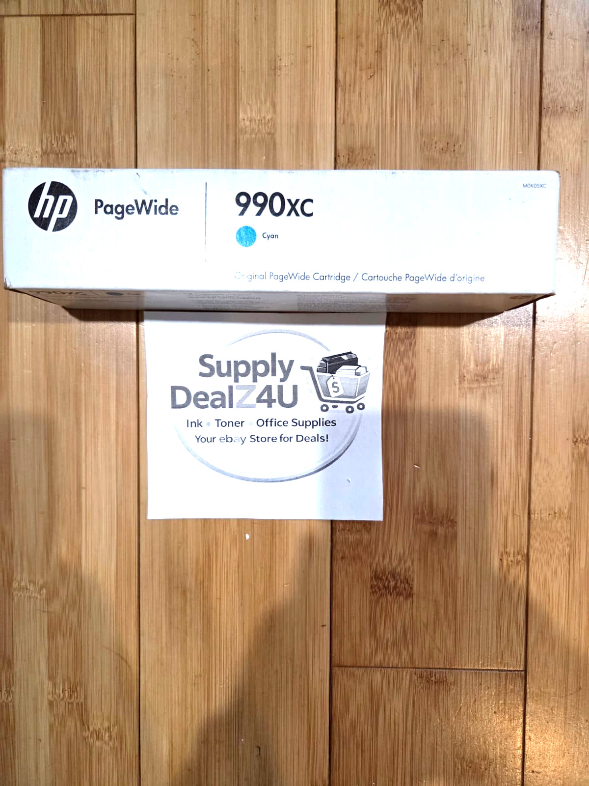 HP 990XC Cyan PageWide High Yield Ink Cartridge M0K05XC OEM NEW SEALED BOX