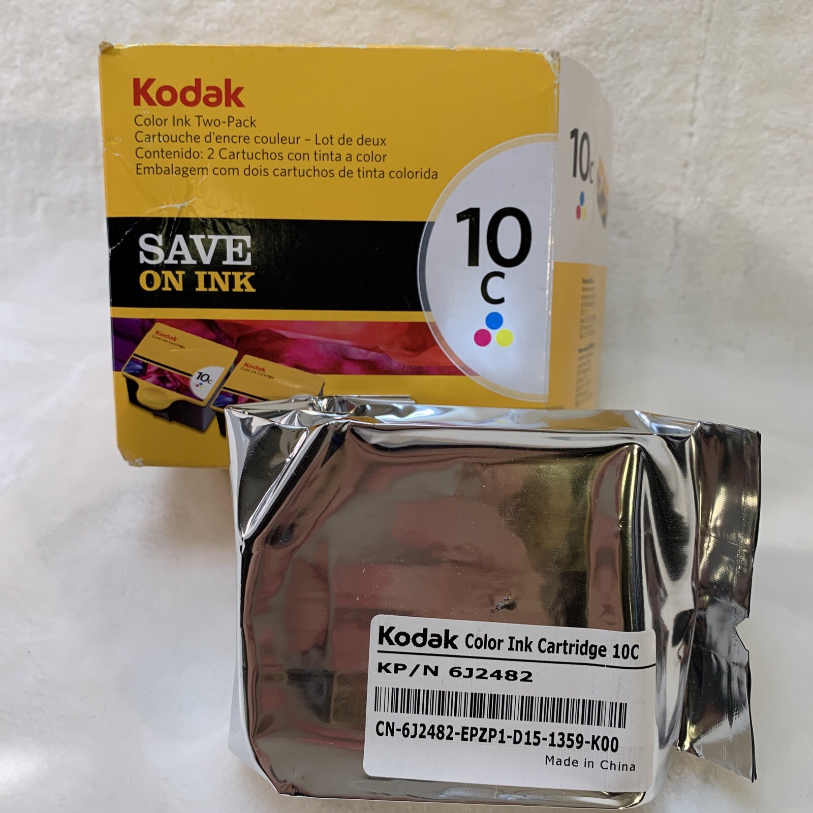 Kodak 10C Color Ink ONE Cartridge No Exp. Date