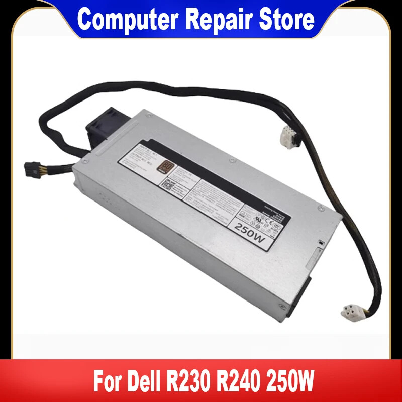 D250E-S0 For Dell R230 R240 250W Server Power Supply P3G94 D09YF P59VM 0P3G94