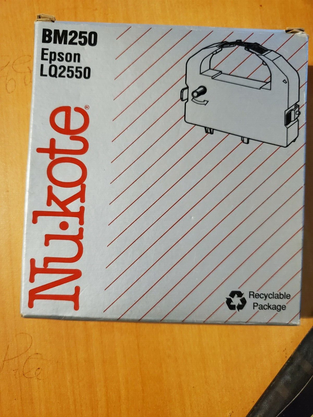 Nu.Kote BM250 Epson LQ2550 Ribbon Ink