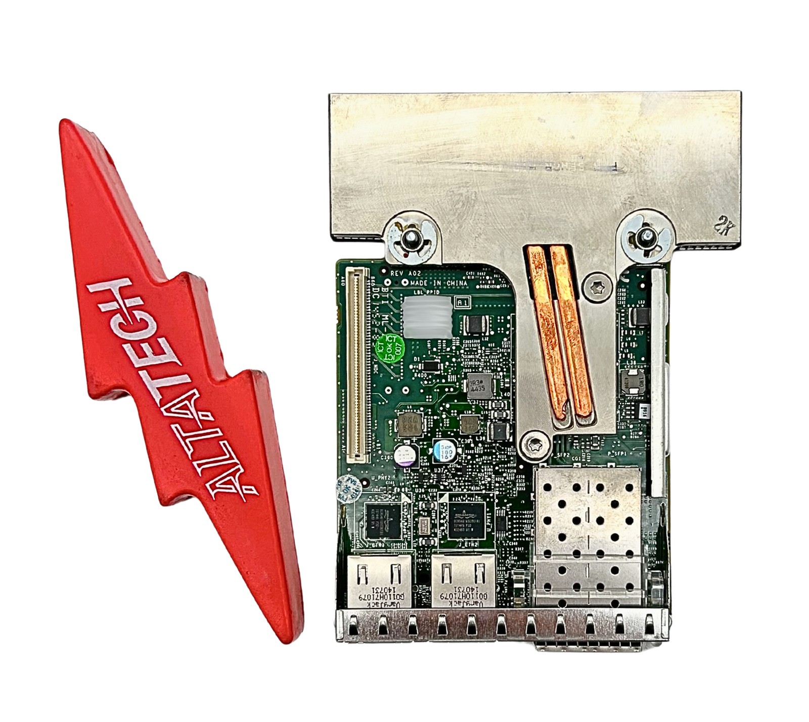 Dell Broadcom 57800S 2x 10Gbps SFP+, 2x 1G RJ-45 Daughter Card 165T0, PE rNDC