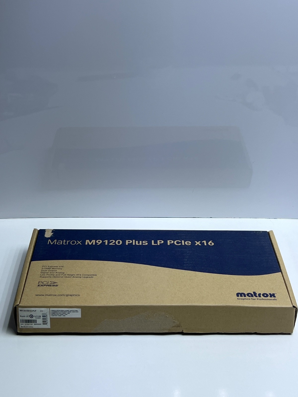 Matrox M9120 Plus LP PCIe X16 M9120-E512LPUF Graphics