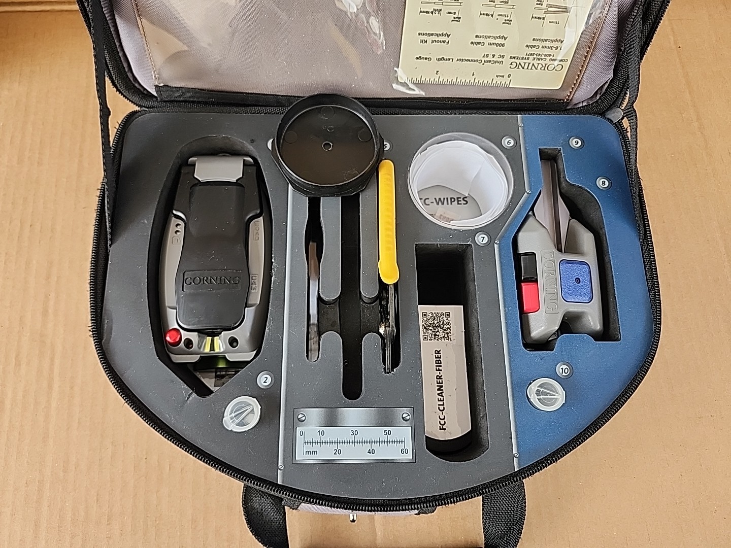 Corning/LANscape Unicam Connector Tool Kit (TKT-UNICAM-PFC)