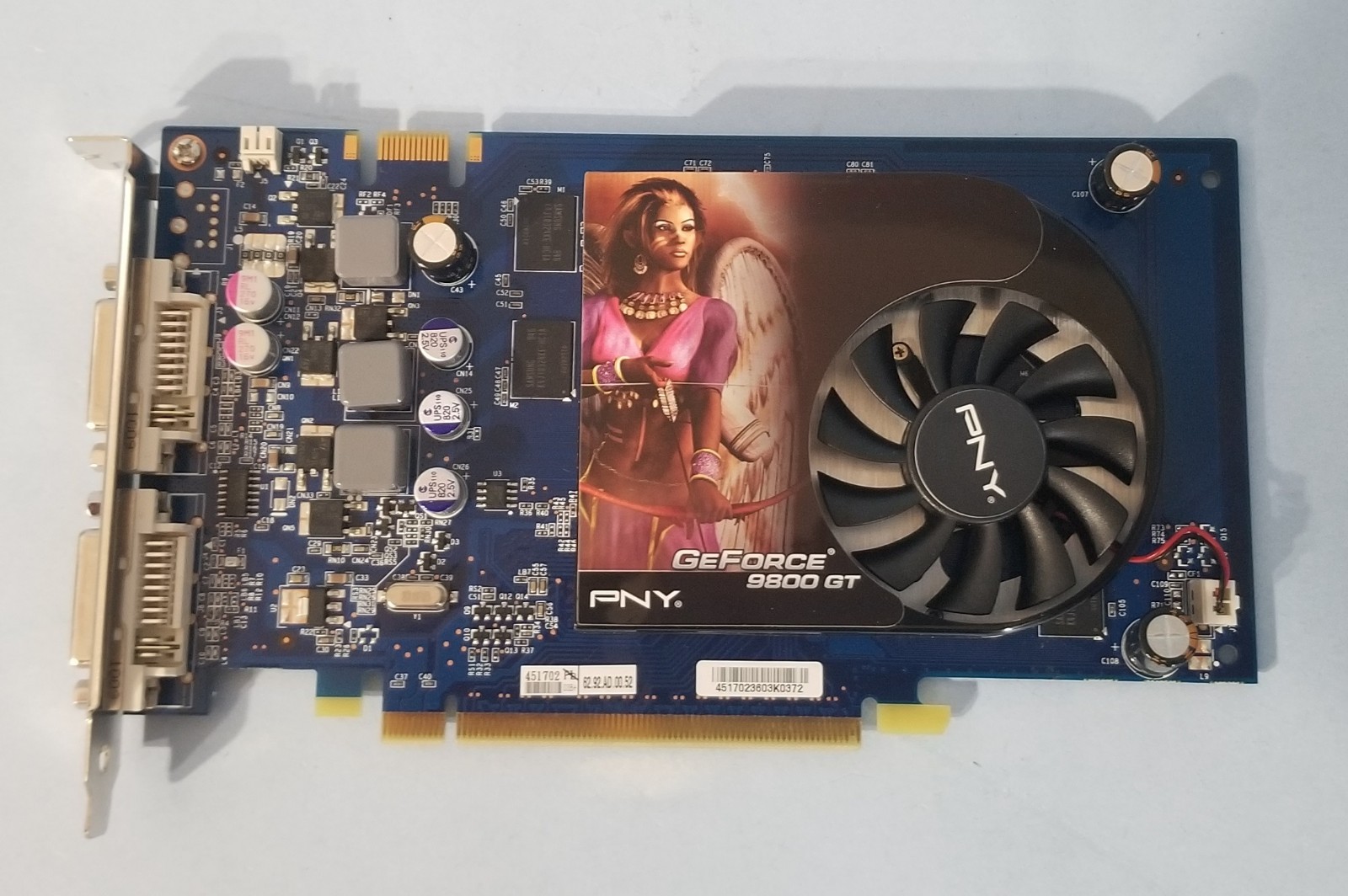 PNY NVIDIA GEFORCE 9800 GT 1GB VCG98GTEE1XPB PCI EXPRESS Video Card