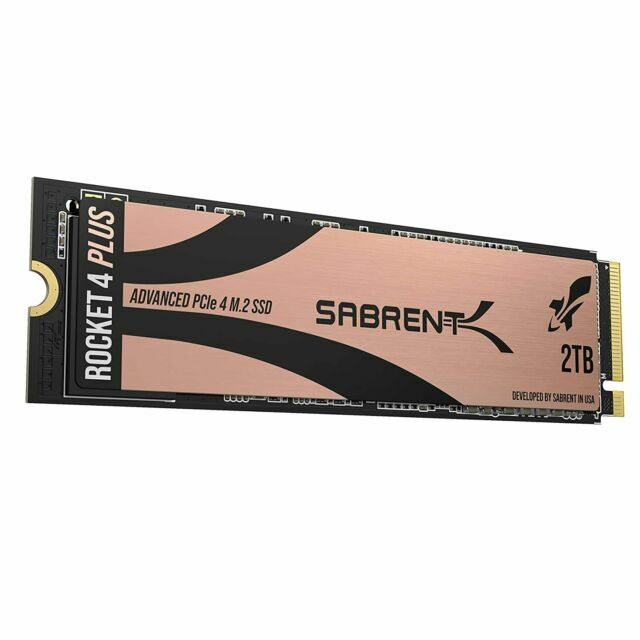 Sabrent 2TB Rocket 4 PLUS NVMe 4.0 Gen4 PCIe M.2 Internal SSD (SB-RKT4P-2TB)
