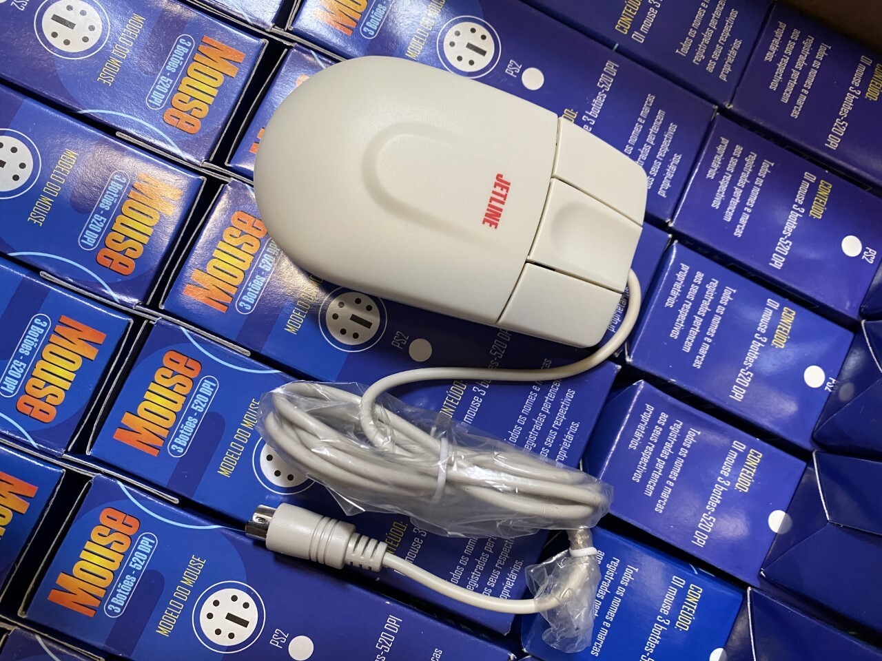 Vintage PS2 Ball Scrolling Mouse (Non Optical)