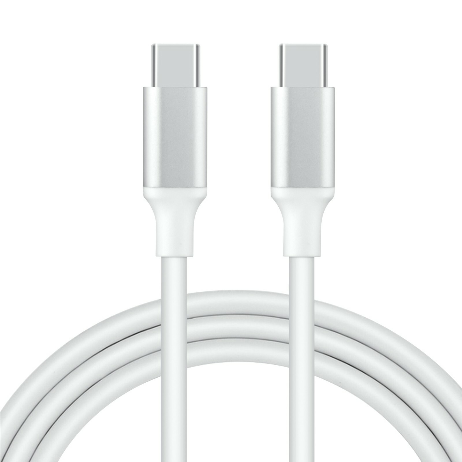 White 5ft USB Type-C to USB-C 3.1 Charging Cable M-Male for Huawei Xiaomi laptop