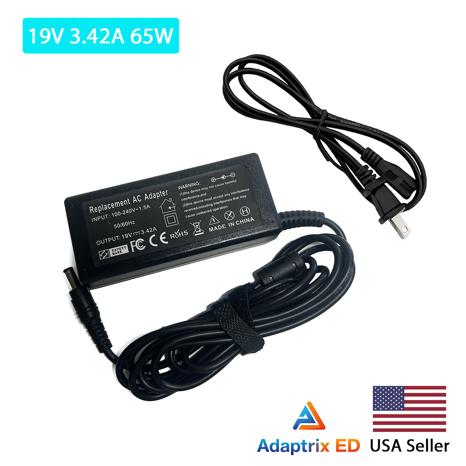 New AC Adapter Battery Charger Power Cord Supply For Gateway SA1 SA6 Laptop