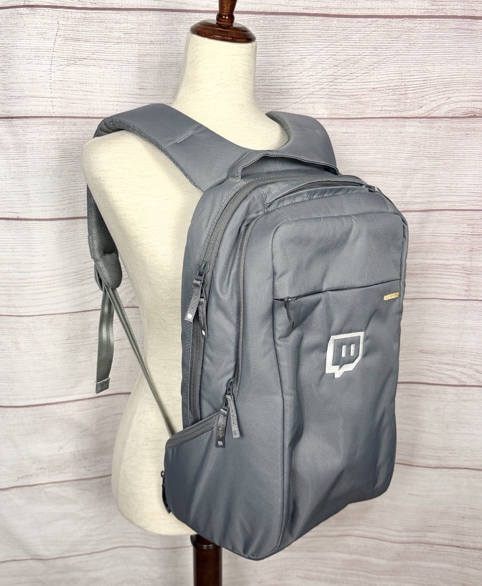 Incase ICON Laptop Slim Pack  Backpack Gray for 15" Laptop Padded Polyester