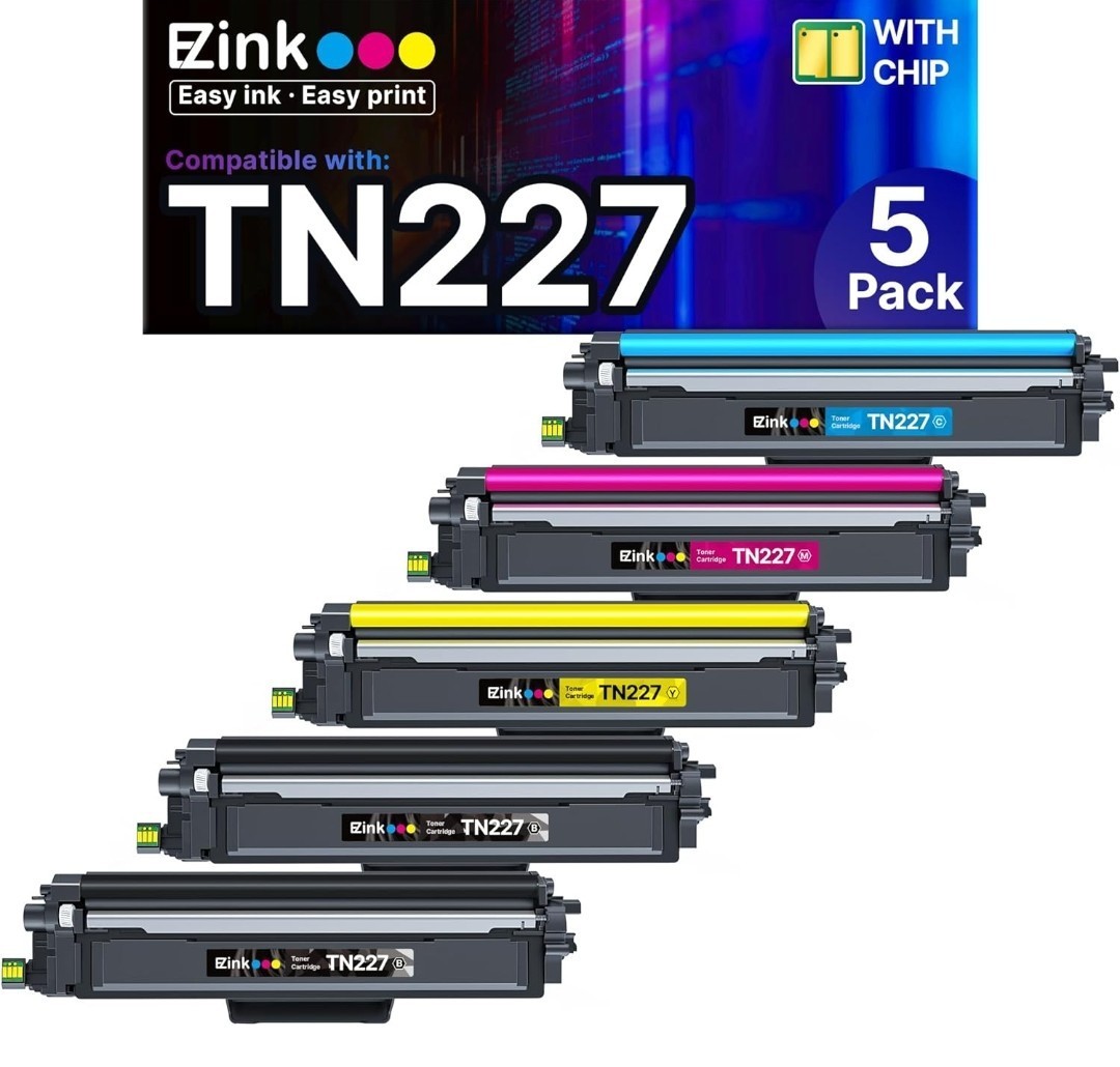 TN-227 TN227 Compatible Toner Cartridge Replacement for Brother TN227 TN223...