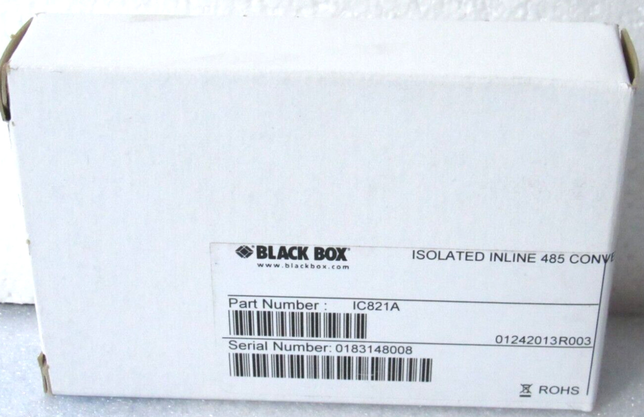 Black Box Network IC821A Async RS232 to RS422/485 Interface Converter [CTOKT]