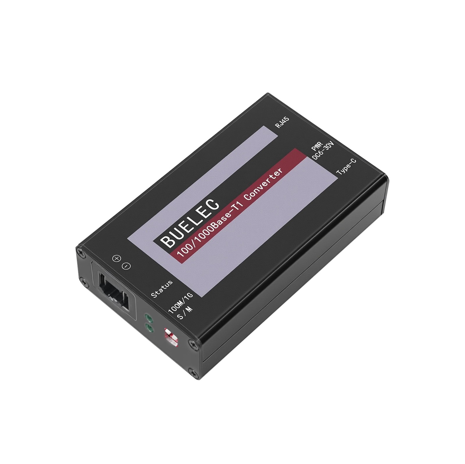 100/1000Base-T1-TX-TE Automotive Ethernet Media Converter - 100/1000BASE-T1 t...