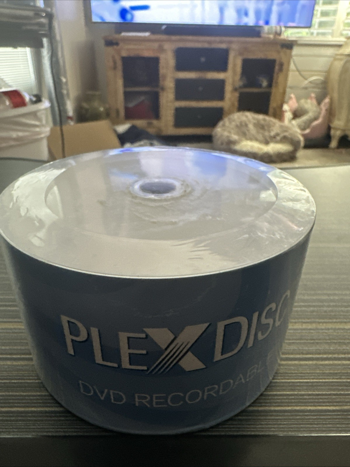 50 PC PlexDisc 16X 4.7 GB DVD-R White Inkjet Hub Printable Disc 632-210 New