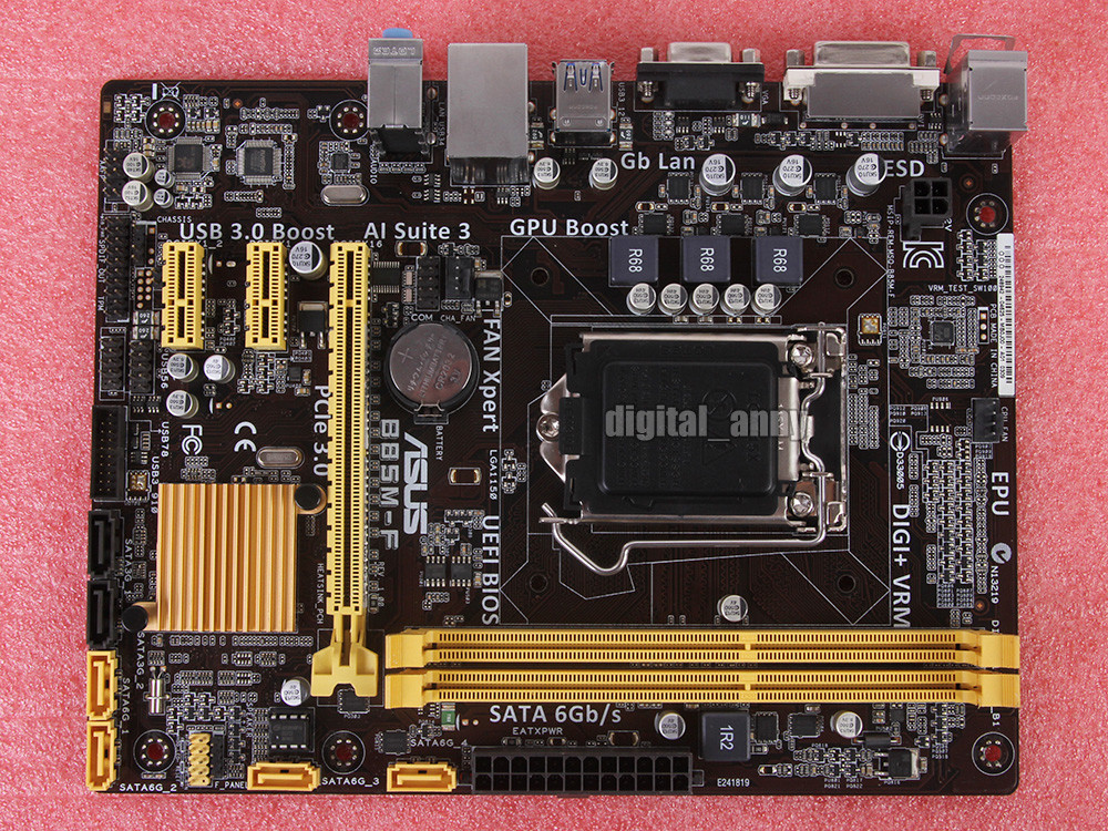 ASUS B85M-F Motherboard Intel B85 Express LGA 1150 DDR3