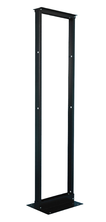 2 Post 48 RU Open Frame IT Network Aluminum Relay Server Rack VR4-481