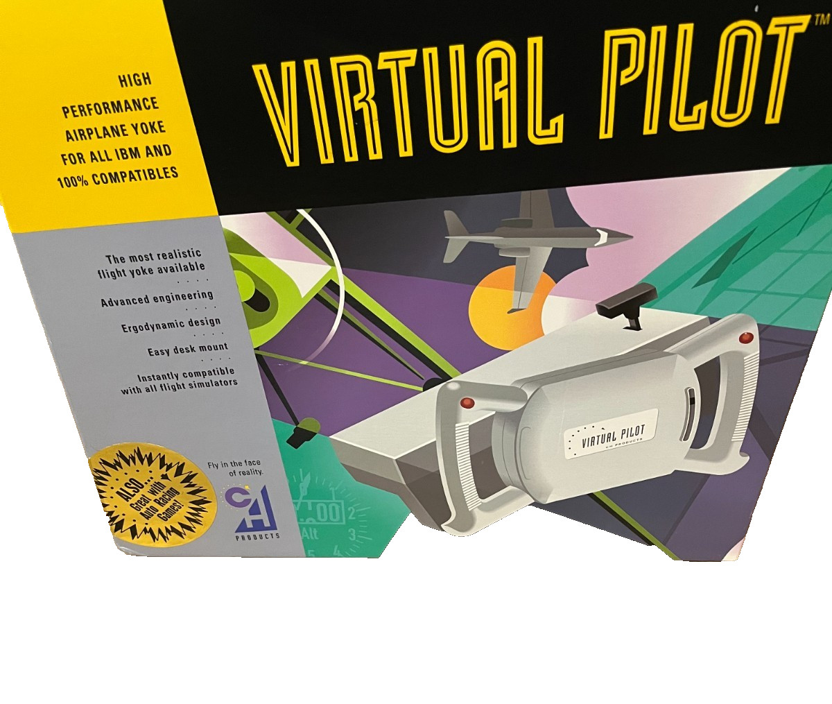 Virtual Pilot from CH Products In Original Box VGC Quick Start Instructions 