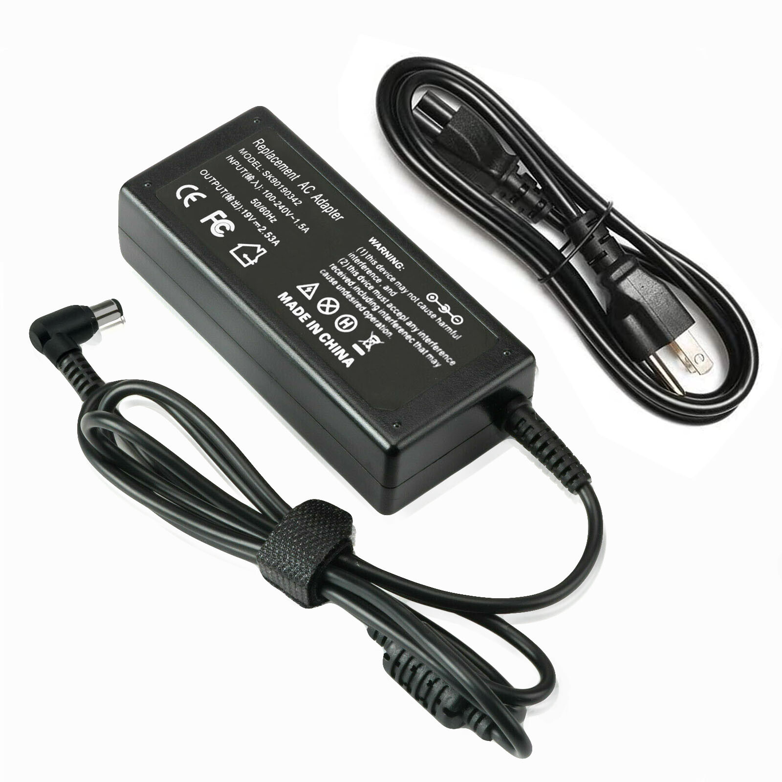 AC Power Adapter for Samsung Monitor TV Charger A4819_RDY 19V