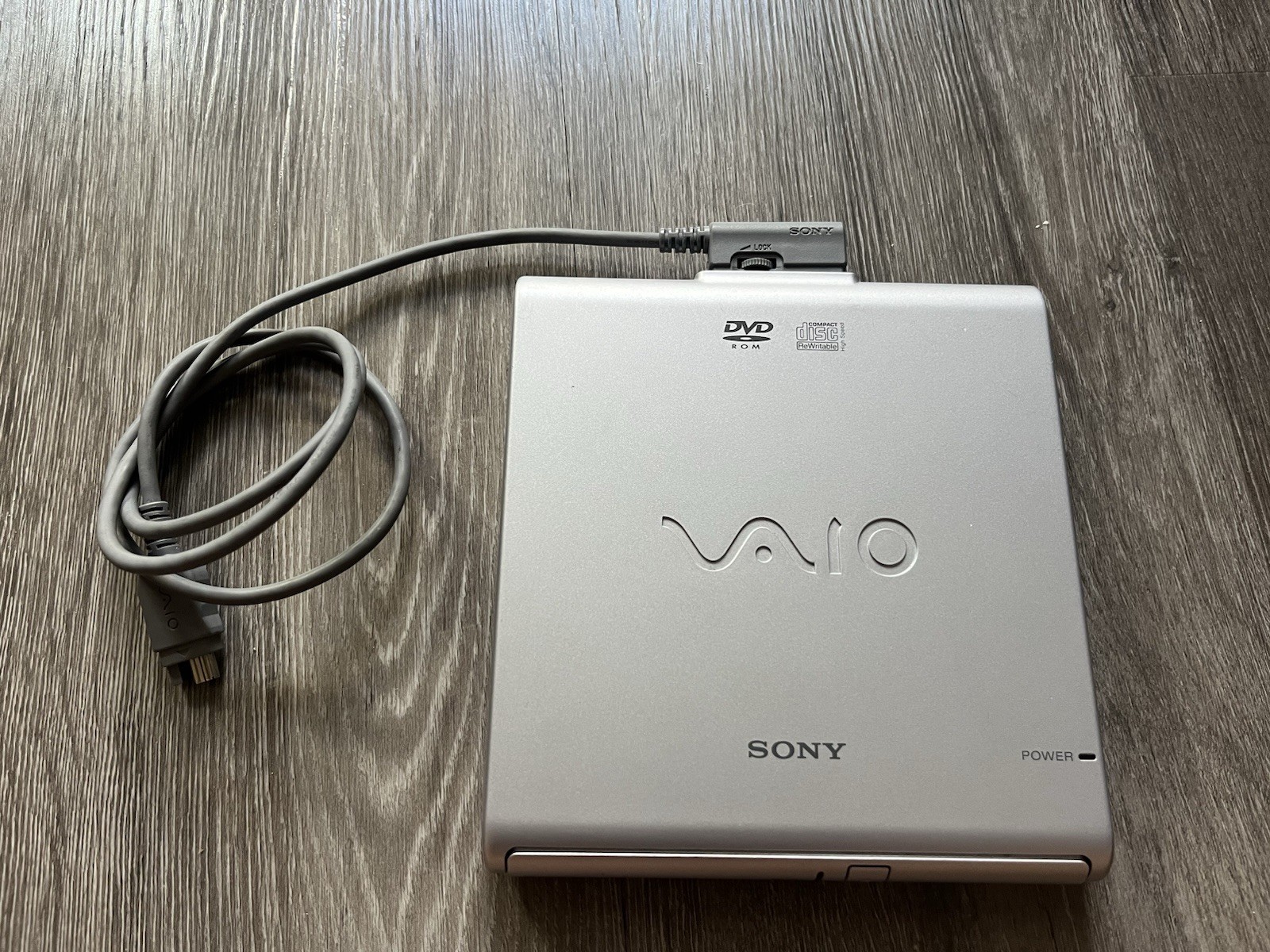 SONY PCGA-CRWD2 VAIO Silver 1.44MB 3.5" External USB 1.1 Interface