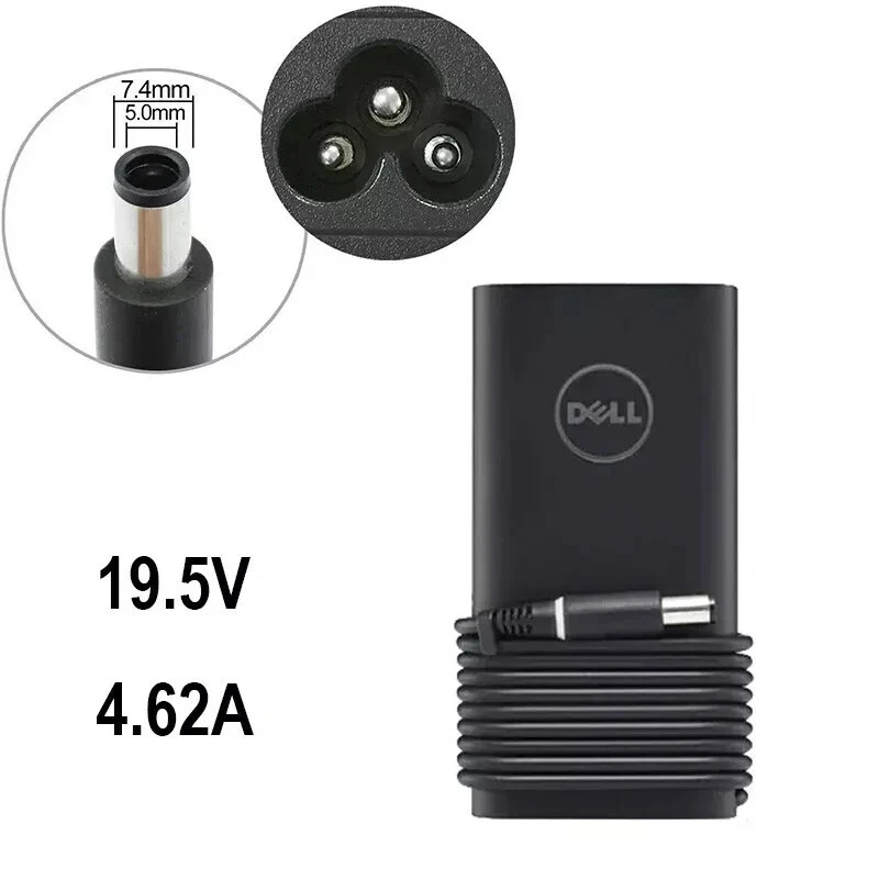 Original 90W AC Adapter for DELL Latitude Rugged 5420 7.4*5.0mm Laptop Charger