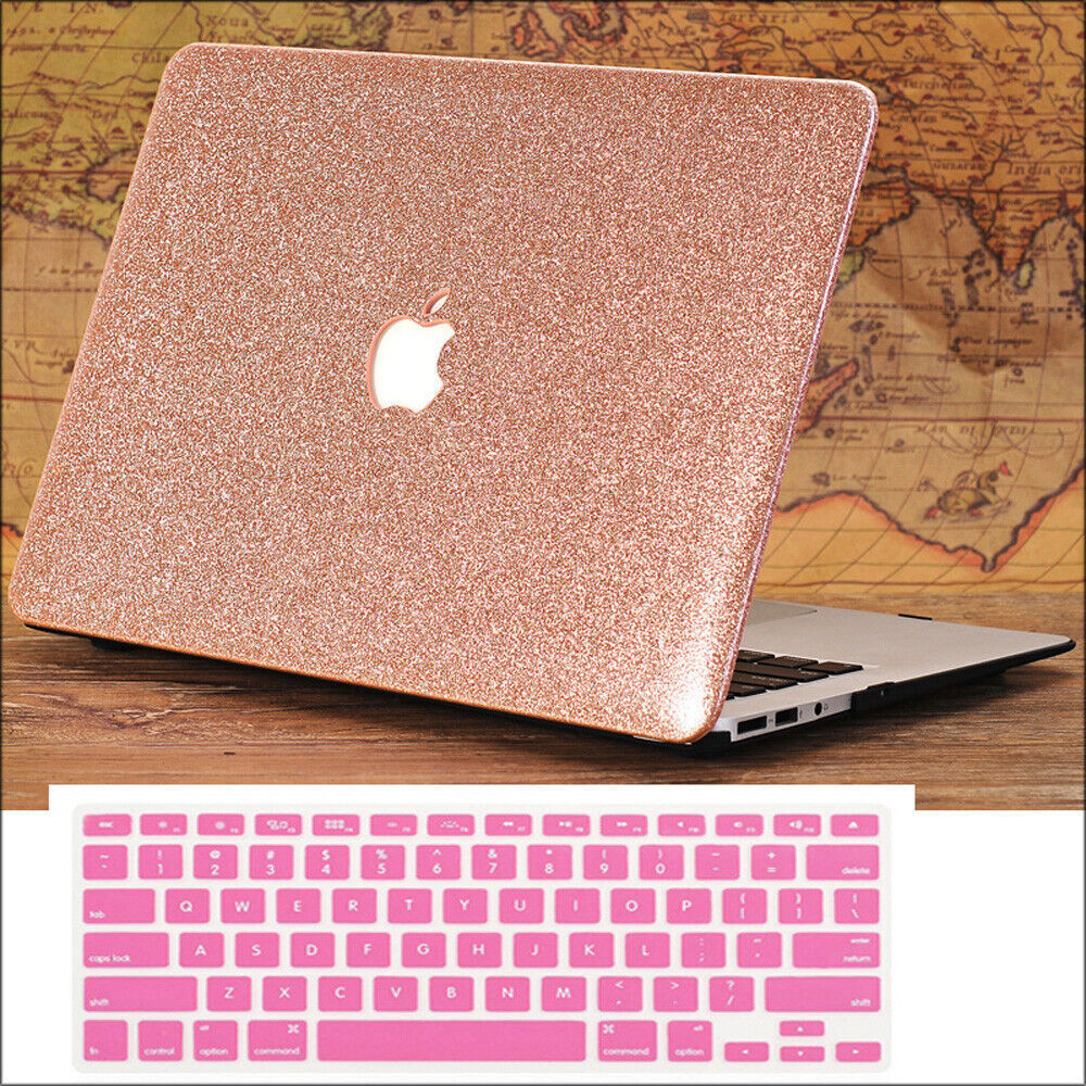 Glitter Bling Shiny Marble Hard Case Shell for MacBook Pro Air 11 12 13 14 15 16