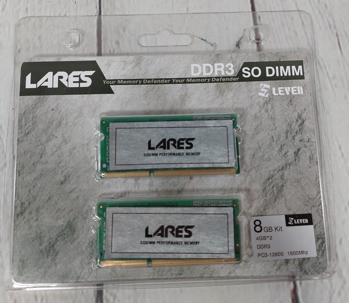 Leven Lares DDR3 RAM SO-DIMM PC3-12800 1600Mhz 8GB Kit (2x4GB)