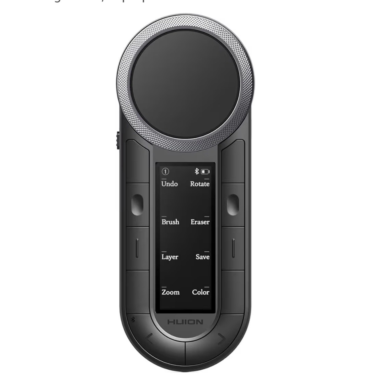 HUION Keydial Remote Bluetooth Programmable Keypad Dual Dials 60 Customized Keys