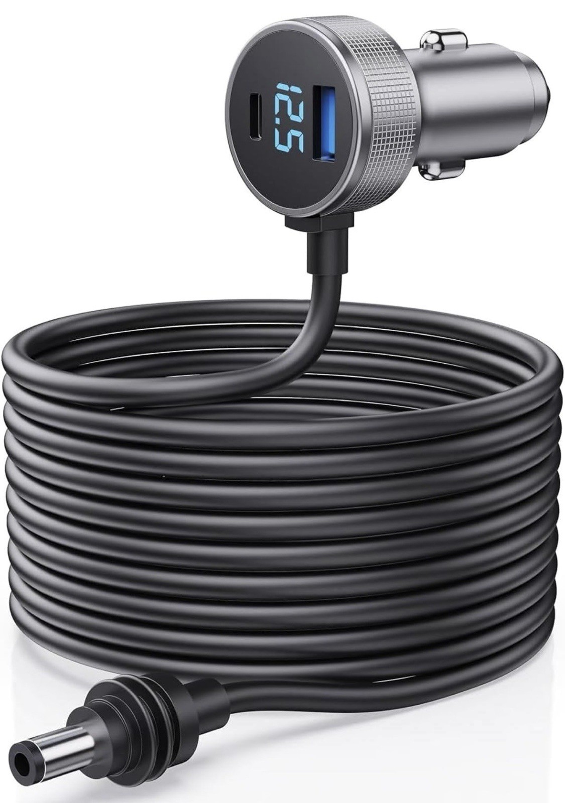 3 In 1 Starlink Mini Cable Car Charger DC Power Cigarette Lighter Adapter 16.4ft