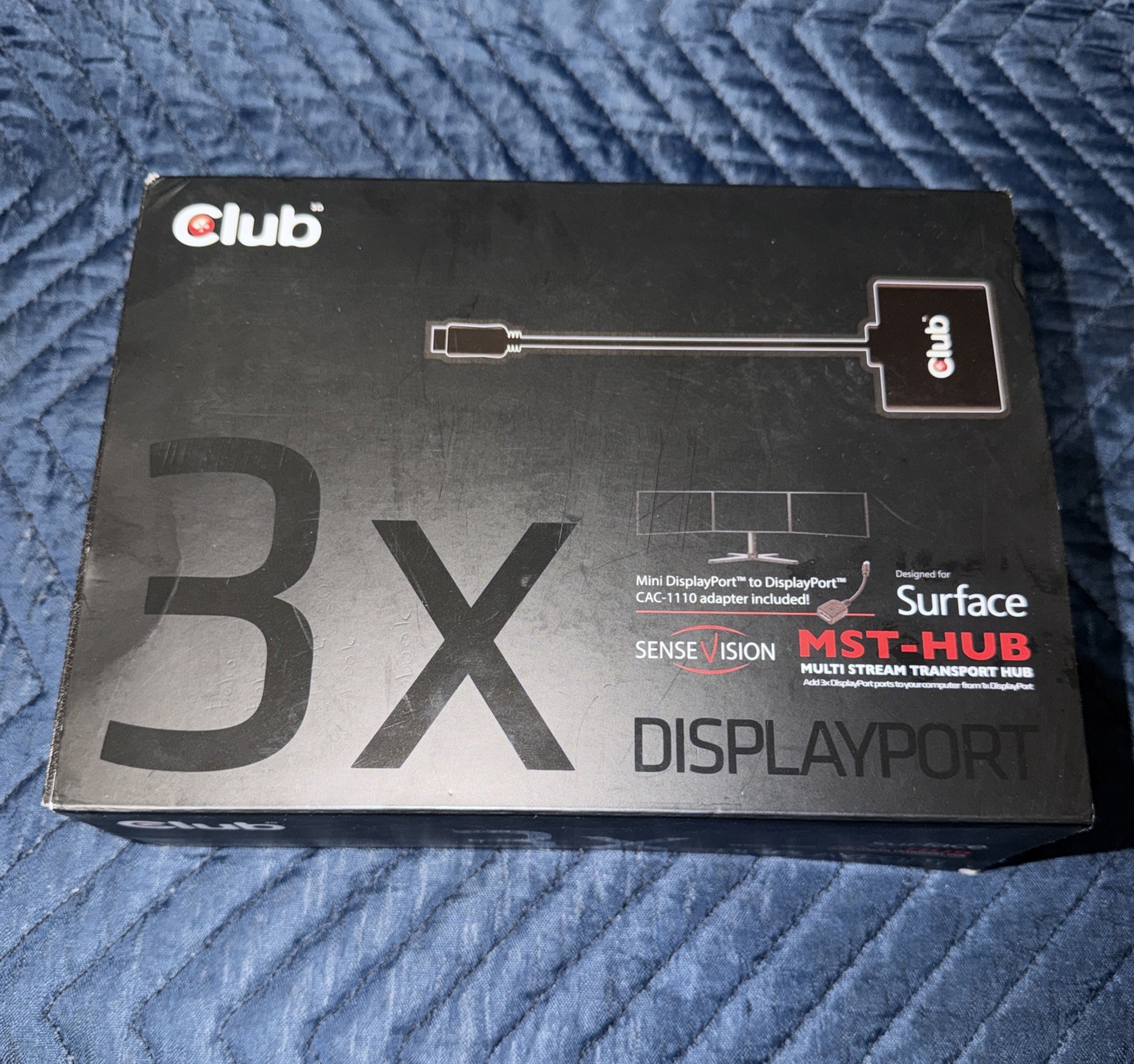 New CLUB Multi Stream Transport Hub Mini DisplayPort DesignFor Surface