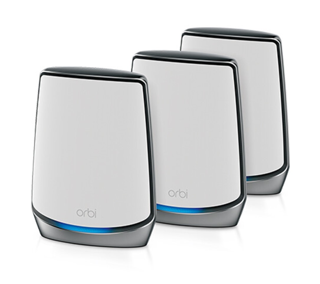 Netgear RBK853-100NAR AX6000 Wireless TriBand System 3Pack Certified Refurbished