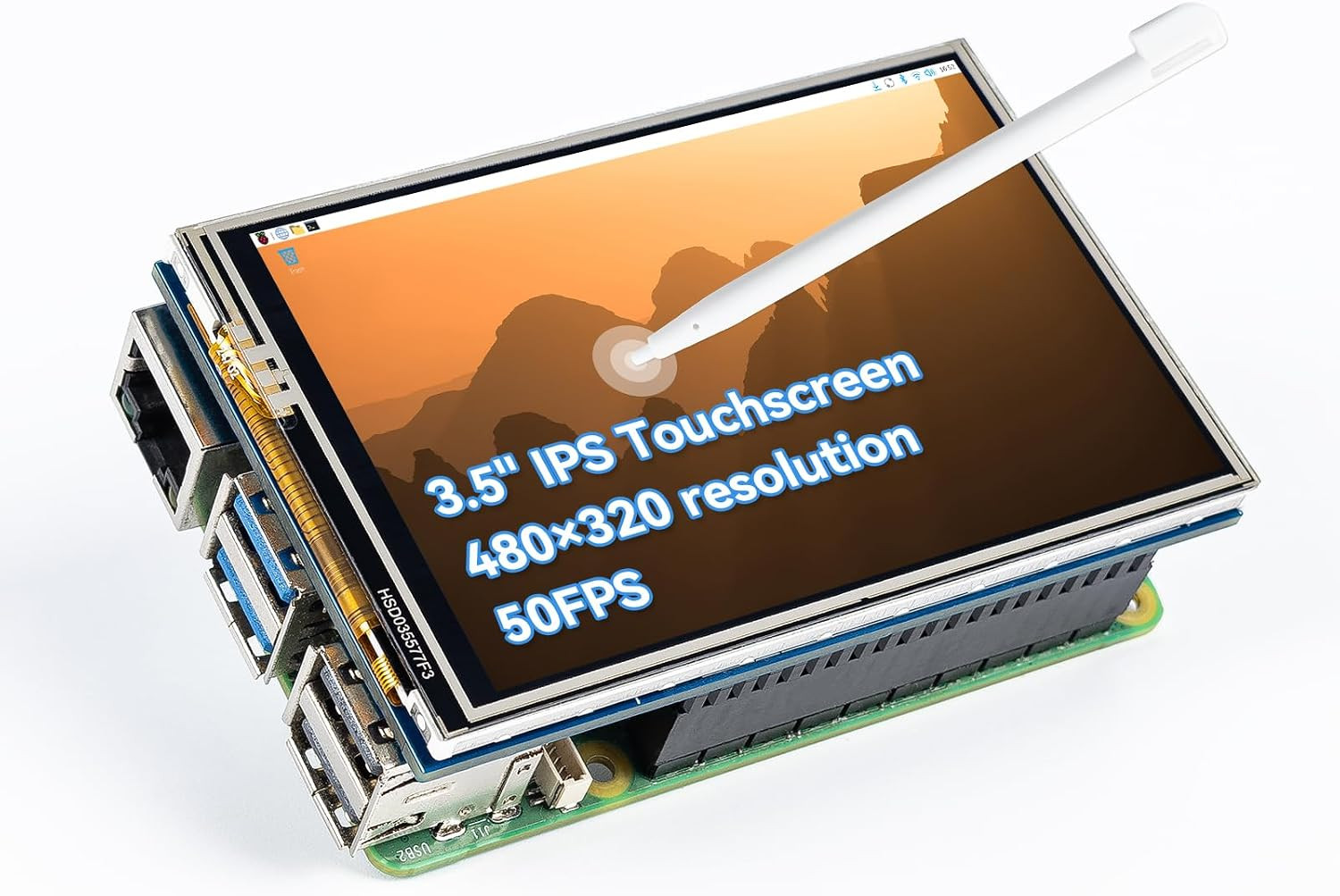 3.5 Inch 480X320 Touch Screen IPS LCD SPI Display Monitor