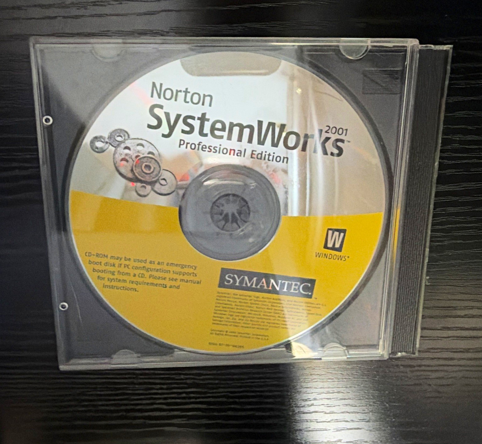 Symantec Norton SystemWorks 2001 Professional Edition for Windows English CD