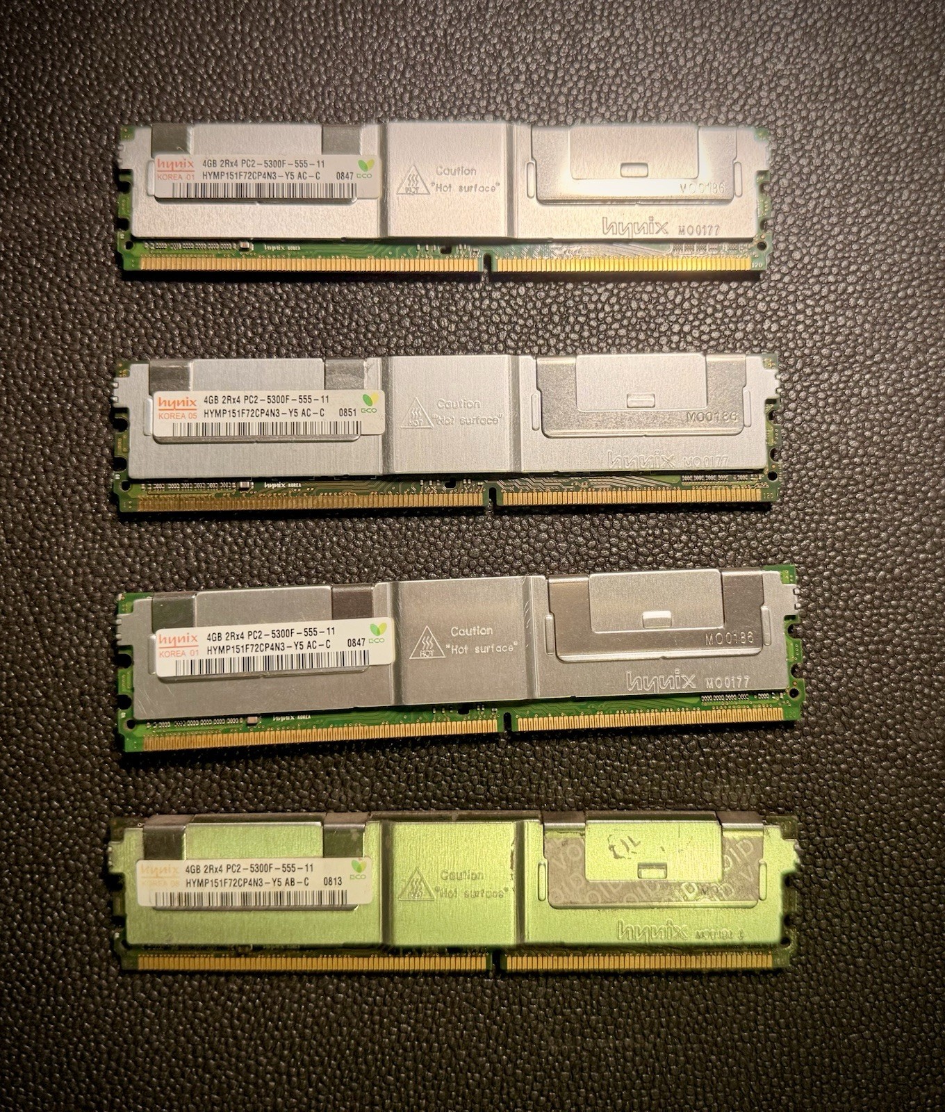 Hynix 16GB (4x4GB) DDR2 FB-DIMM 667MHz PC2-5300F RAM Memory Lot🔥🔥