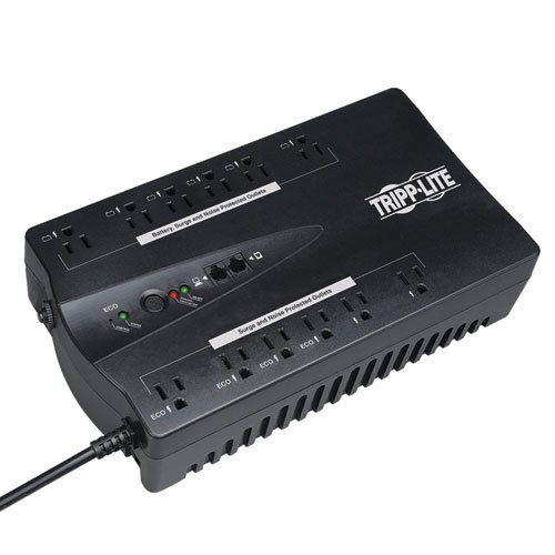Tripp Lite ECO750UPSTAA 750VA Desktop UPS 6 Outlets Surge Protection