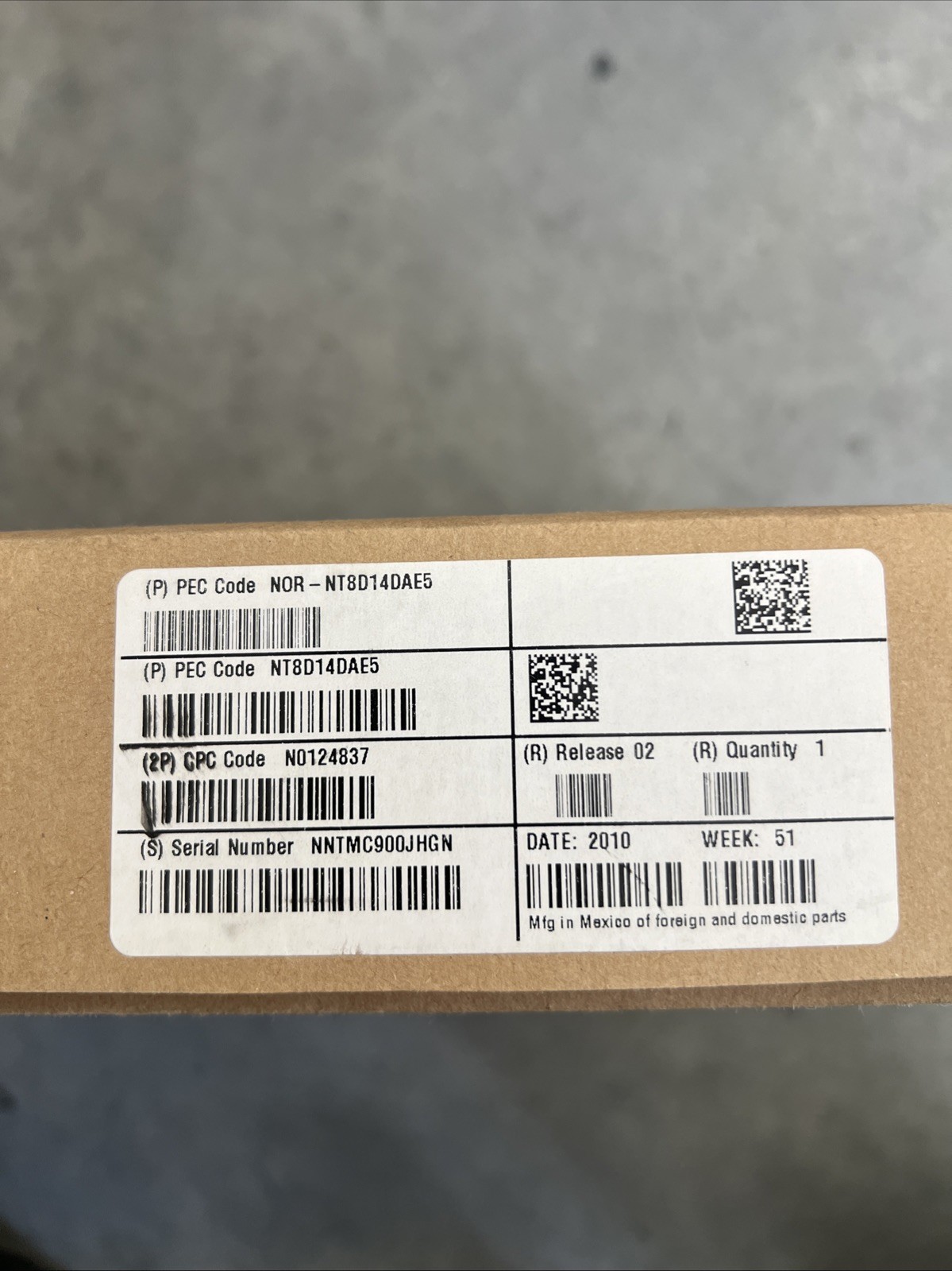 Avaya Nortel NT8D14DAE5 Meridian Phone System Trunk Card