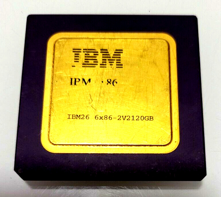 120MHz IBM CYRIX IBM26 6X86-2V2120GB SOCKET 5 & 7 IBM9314 CPU