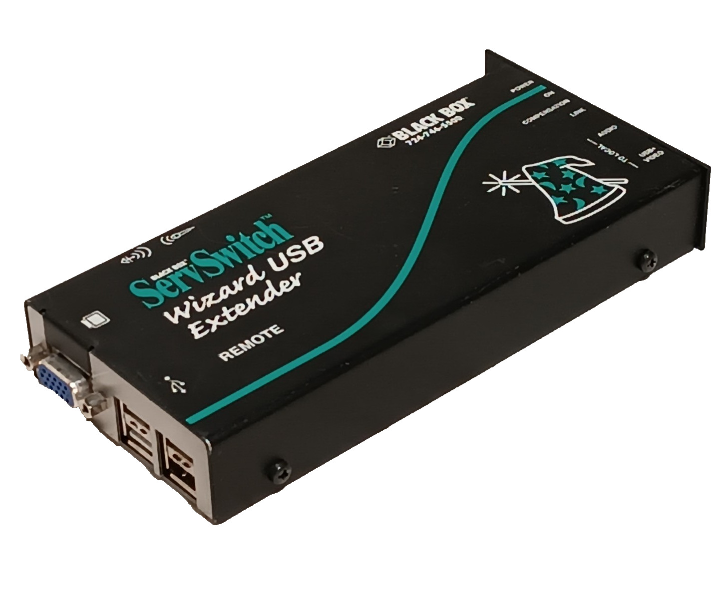 Black Box ACU5050A ServSwitch Wizard USB Extender Remote Unit, 5VDC, 2.5A