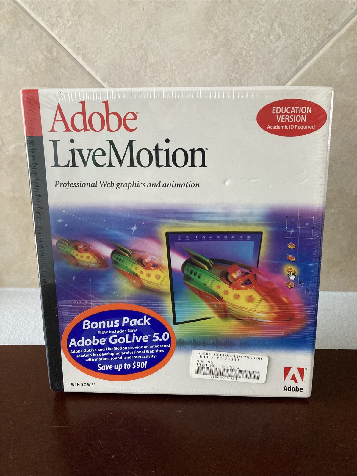 Adobe LiveMotion Bundle 1.0.1 Education Version For Windows And Macintosh New
