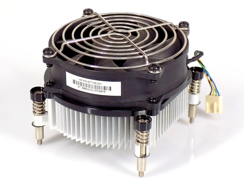 HP Processor Cooler, 577795-001, Elite 8000/8100, 92mm Fan, 4-Pin, CPU Cooler