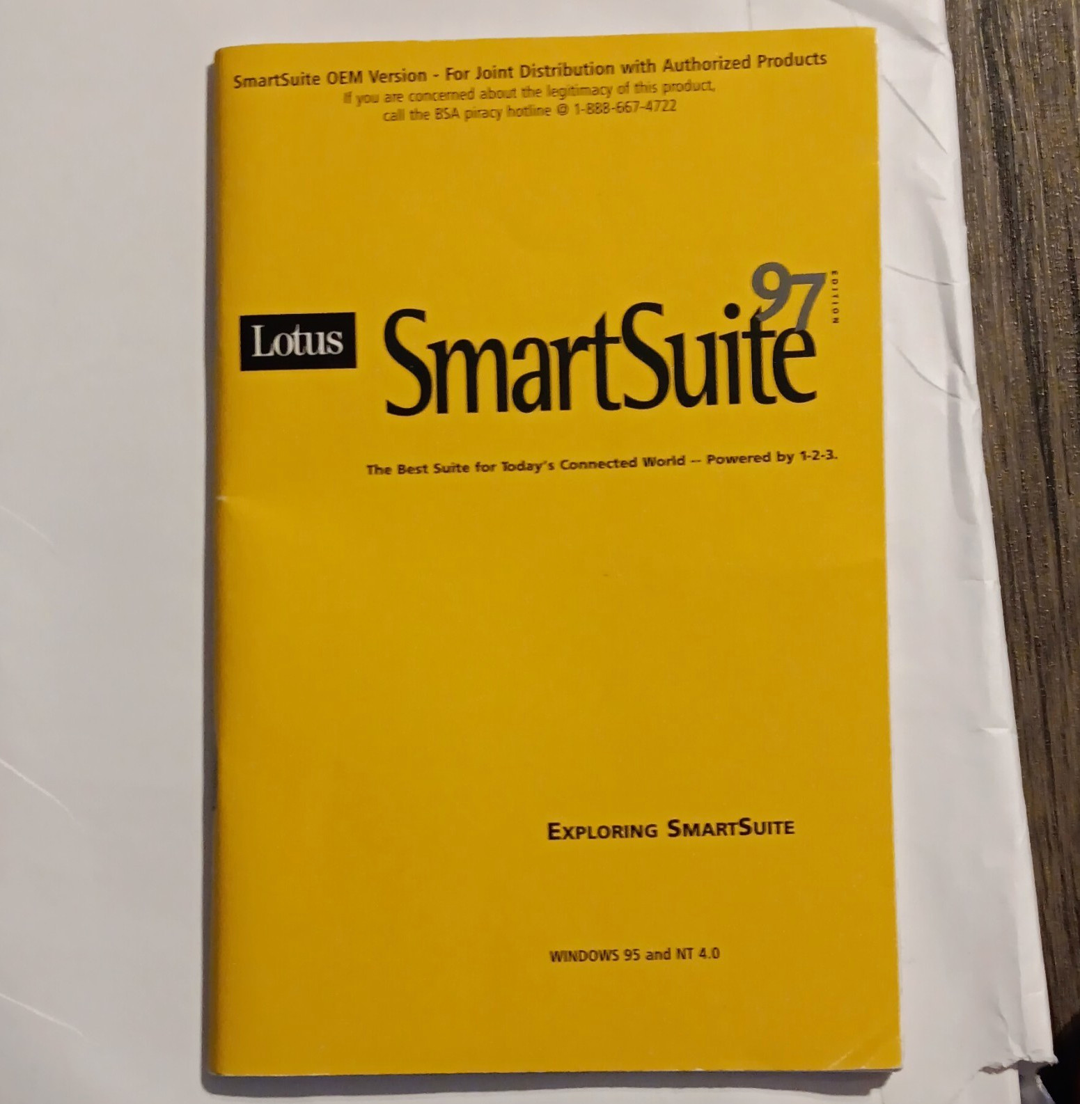 Lotus SmartSuite 97 Exploring SmartSuite OEM for Windows 95 NT 4.0
